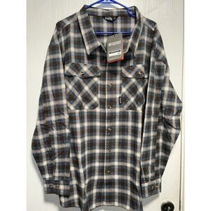 Freedom Industries Flannel‎ Long sleeve Men's Shirt Tiorati Camp Sz. 2XL
